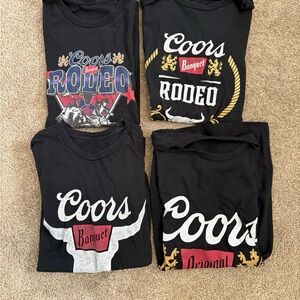 Coors Rodeo Graphic T-Shirts Set
